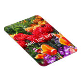 Falln Floral Crimson Waves Magnet (Rechte Seite)