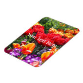 Falln Floral Crimson Waves Magnet (Linke Seite)