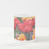 Falln Floral Crimson Waves Mattglastasse (Mittel)