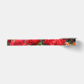 Falln Floral Crimson Waves Satinband (Vorderseite)