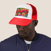 Falln Floral Crimson Waves Truckerkappe (Beispiel)