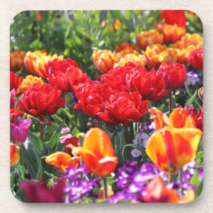 Falln Floral Crimson Waves Untersetzer