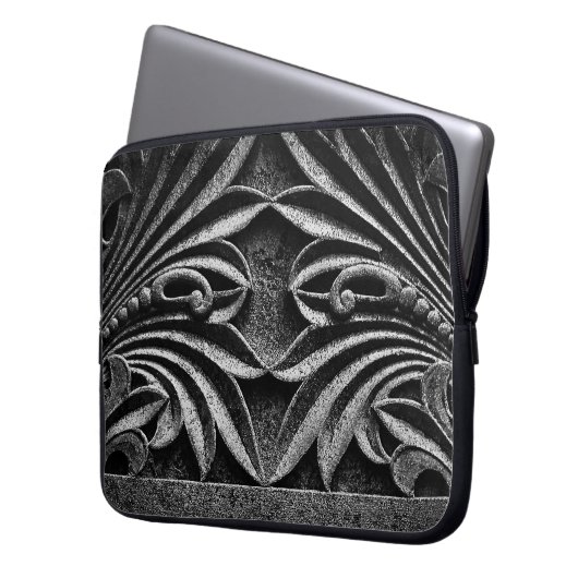 Falln Friedlich Laptopschutzhülle (Vorderseite Links)