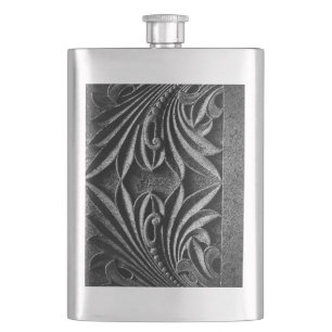 Falln friedliches Überschreiten Flachmann