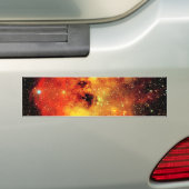 Falln Galaxy auf Feuer Autoaufkleber (Auf Auto)
