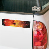 Falln Galaxy auf Feuer Autoaufkleber (Auf Lkw)