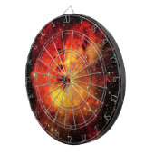 Falln Galaxy auf Feuer Dartscheibe (Vorderseite rechts)