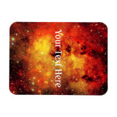 Falln Galaxy auf Feuer Magnet (Horizontal)