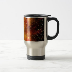 Falln Galaxy auf Feuer Reisebecher