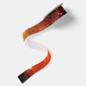Falln Galaxy auf Feuer Satinband (Rückseite)