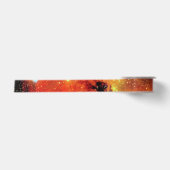 Falln Galaxy auf Feuer Satinband (Vorderseite)