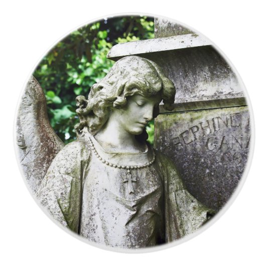 Falln Garden Angel Keramikknauf (Vorderseite)