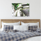 Falln Garden Angel Leinwanddruck (Insitu (Schlafzimmer))