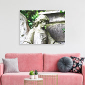 Falln Garden Angel Leinwanddruck (Insitu (Wohnzimmer))