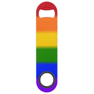 Falln Gay Pride-Flagge Speedflaschenöffner