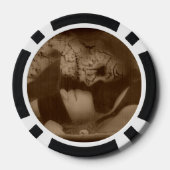 Falln geben der Versuchung Pokerchips (Rückseite)