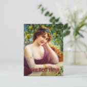 Falln Goddess of Summer Postkarte (Stehend Vorderseite)