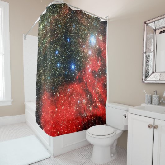Falln Gold Dusted Galaxy Duschvorhang (Beispiel)
