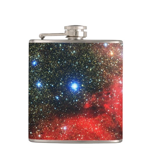 Falln Gold Dusted Galaxy Flachmann (Vorderseite)