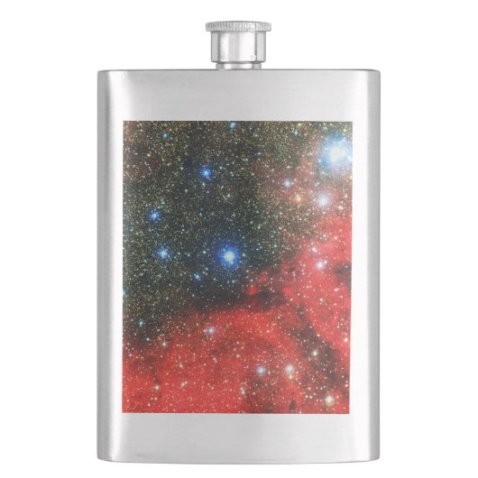 Falln Gold Dusted Galaxy Flachmann (Vorderseite)