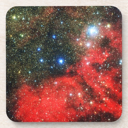 Falln Gold Dusted Galaxy Getränkeuntersetzer (Vorderseite)