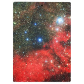 Falln Gold Dusted Galaxy Klemmbrett (Rückseite)