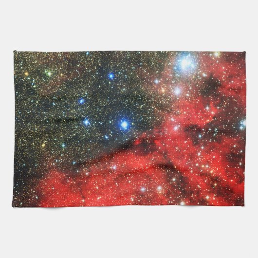 Falln Gold Dusted Galaxy Küchentuch (Horizontal)