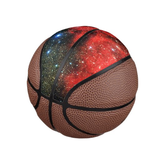 Falln Gold Dusted Galaxy Mini Basketball (angewinkelt)