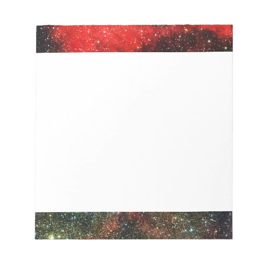 Falln Gold Dusted Galaxy Notizblock (Vorderseite)