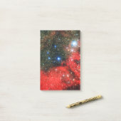 Falln Gold Dusted Galaxy Post-it Klebezettel (Auf Schreibtisch)