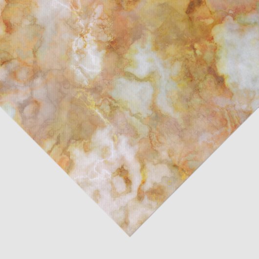 Falln Gold geplätscherter Marmor Seidenpapier (Ausschnitt)