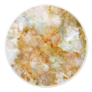 Falln-Gold-Rippled-Marmor Keramikknauf