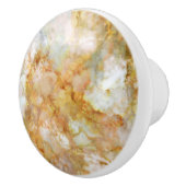 Falln-Gold-Rippled-Marmor Keramikknauf (Rechts)