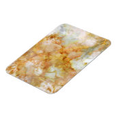 Falln-Gold-Rippled-Marmor Magnet (Linke Seite)