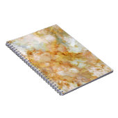 Falln-Gold-Rippled-Marmor Notizblock (Rechte Seite)