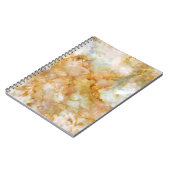 Falln-Gold-Rippled-Marmor Notizblock (Linke Seite)