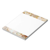 Falln-Gold-Rippled-Marmor Notizblock (Rotiert)