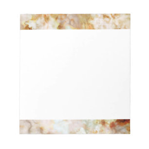 Falln-Gold-Rippled-Marmor Notizblock
