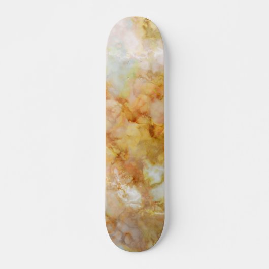 Falln-Gold-Rippled-Marmor Skateboard (Vorne)