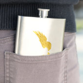 Falln Golden Angel Wings Flachmann (Beispiel)