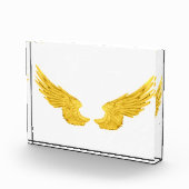 Falln Golden Angel Wings Fotoblock (Rechts)