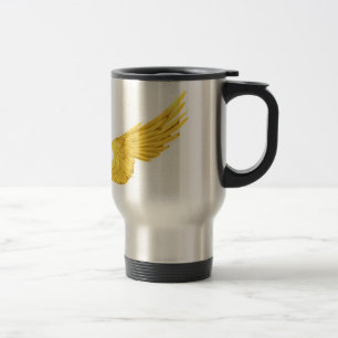 Falln Golden Angel Wings Reisebecher