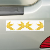 Falln Golden Archangel Wings Autoaufkleber (Auf Auto)
