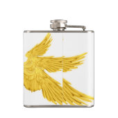Falln Golden Archangel Wings Flachmann (Rückseite)
