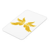 Falln Golden Archangel Wings Magnet (Linke Seite)