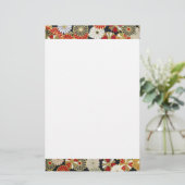 Falln Golden Chrysanthemums Briefpapier (Stehend Vorderseite)