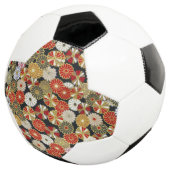 Falln Golden Chrysanthemums Fußball (Dreiviertel)