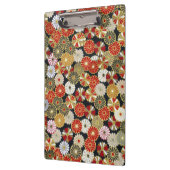 Falln Golden Chrysanthemums Klemmbrett (Links)
