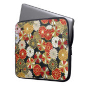 Falln Golden Chrysanthemums Laptopschutzhülle (Vorderseite Links)