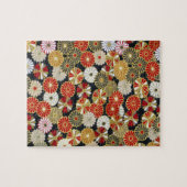 Falln Golden Chrysanthemums Puzzle (Horizontal)